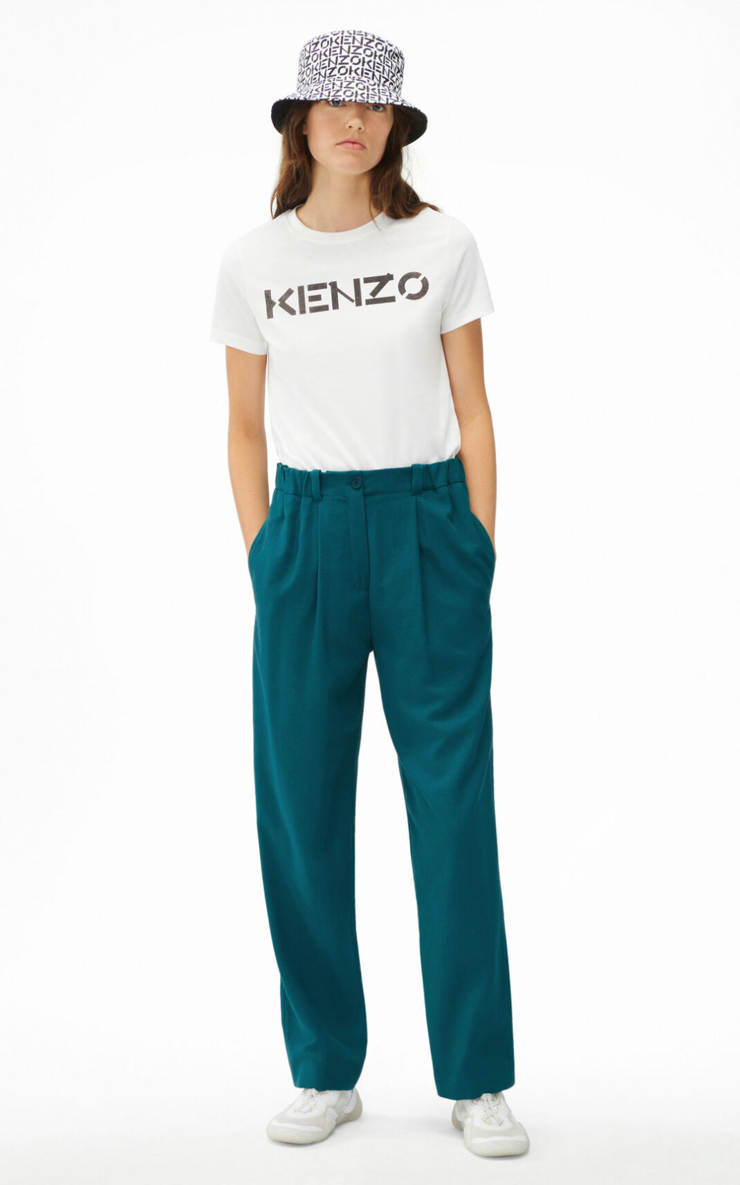 Jogging Kenzo Fitted Femme Bleu | KVOX-94781